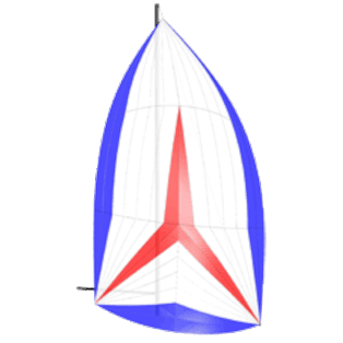 Cruising Asymmetrical Spinnaker for Top Down Furlers- Size 6