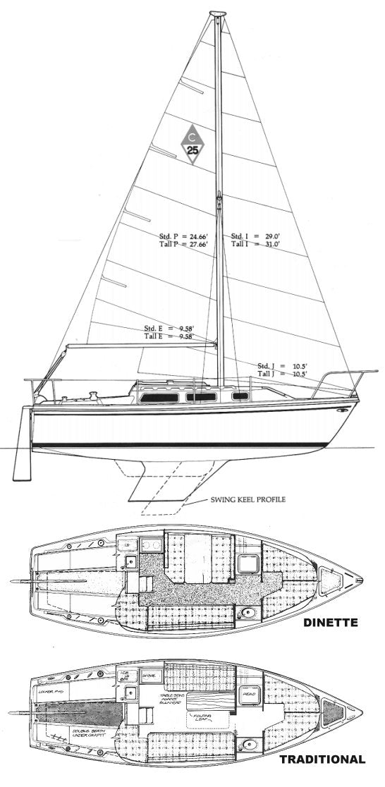 Catalina 25 Tall Rig