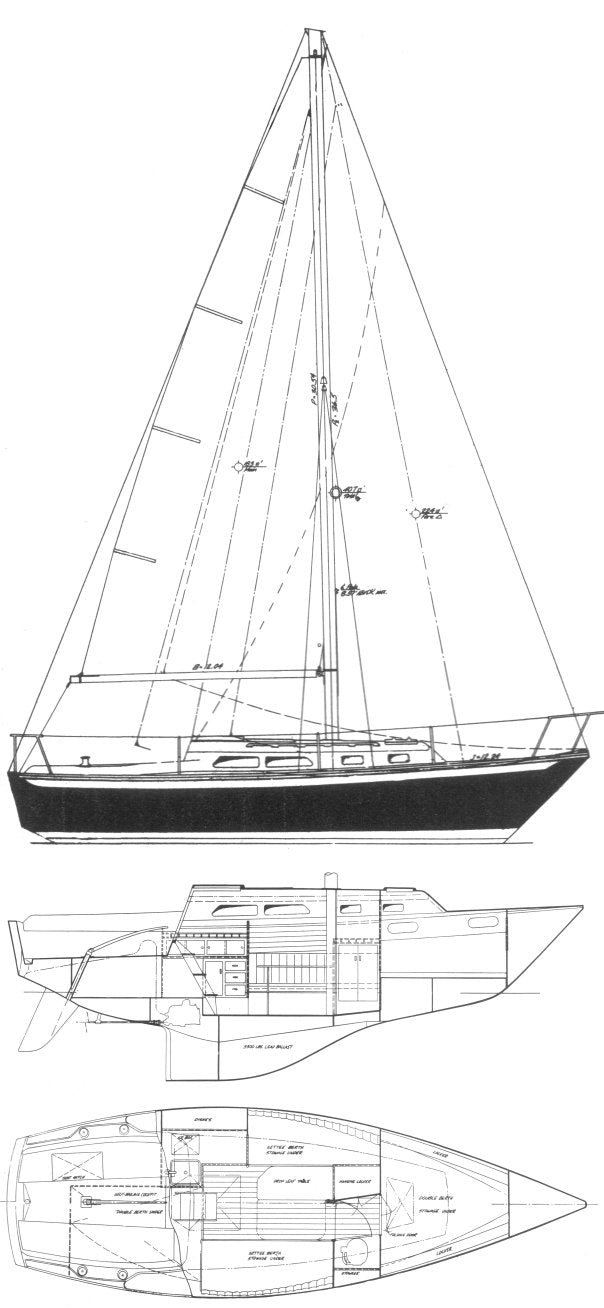 Ericson 29 Tall Rig