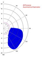 Cruising Asymmetrical Spinnaker - Size 10