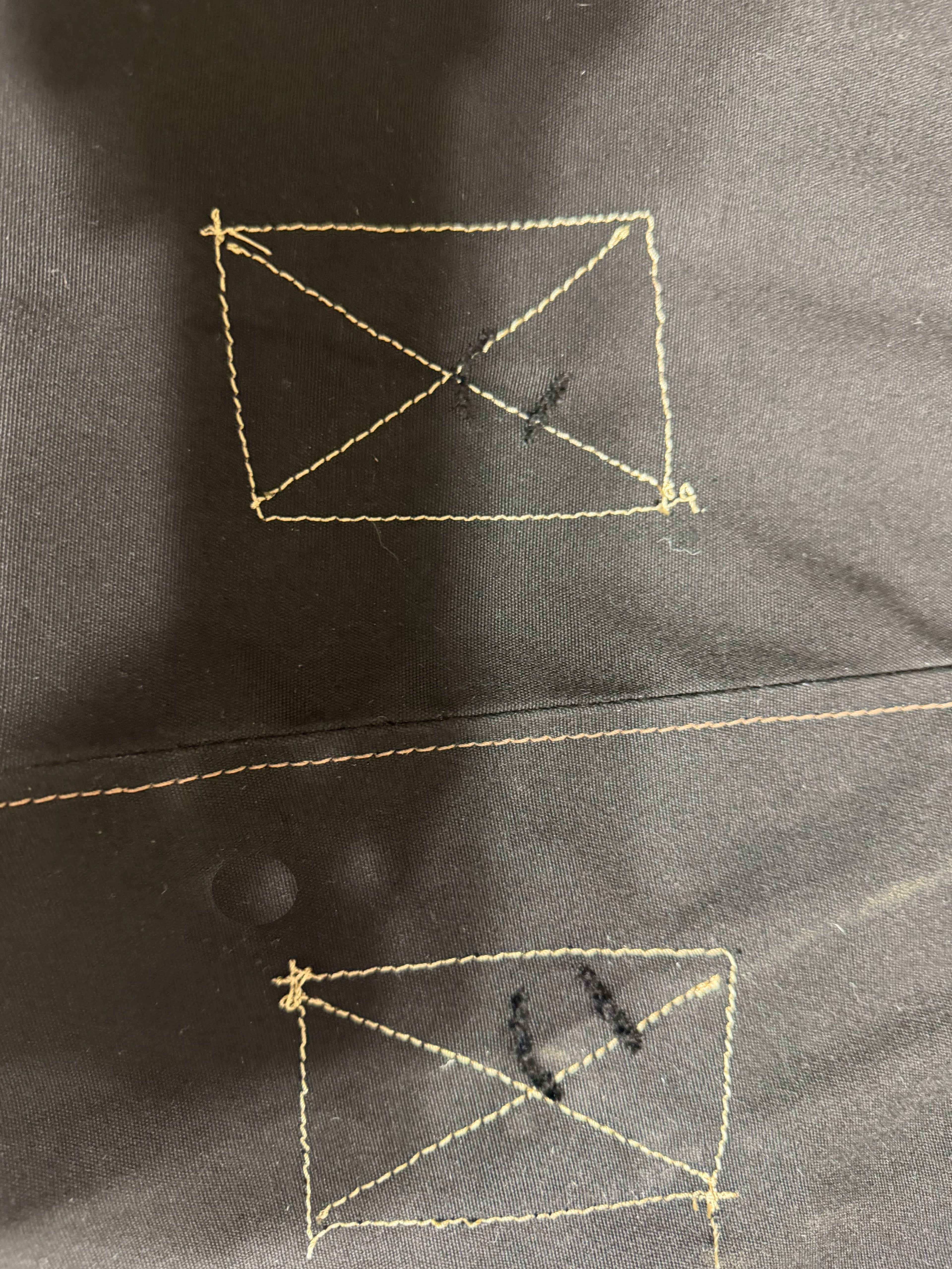 Outside - Visible repair